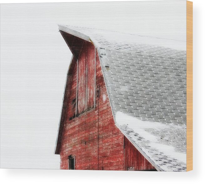 Barn Addict Wood Print featuring the photograph HIgh Point by Julie Hamilton