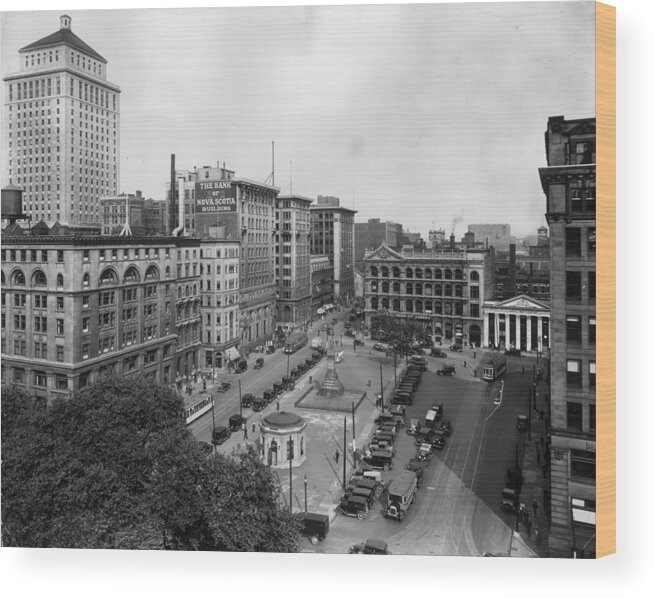 1930-1939 Wood Print featuring the photograph Montreal by Fox Photos