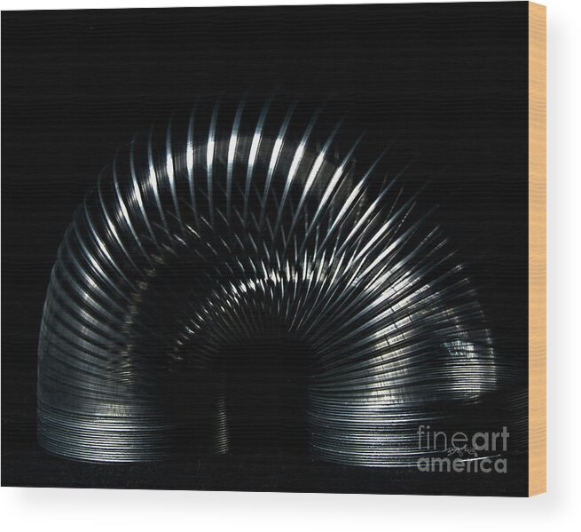 Slinky Wood Print featuring the photograph Slinky by Billy Knight