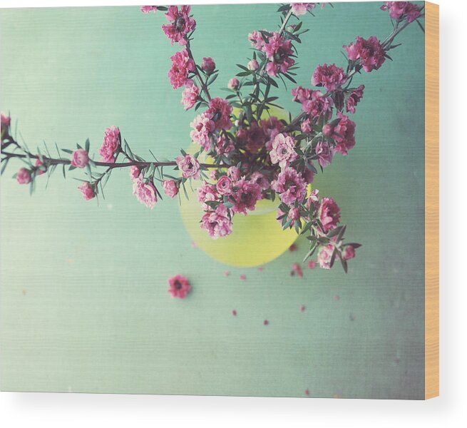 Flower Photography Wood Print featuring the photograph Spring Bouquet by Lupen Grainne