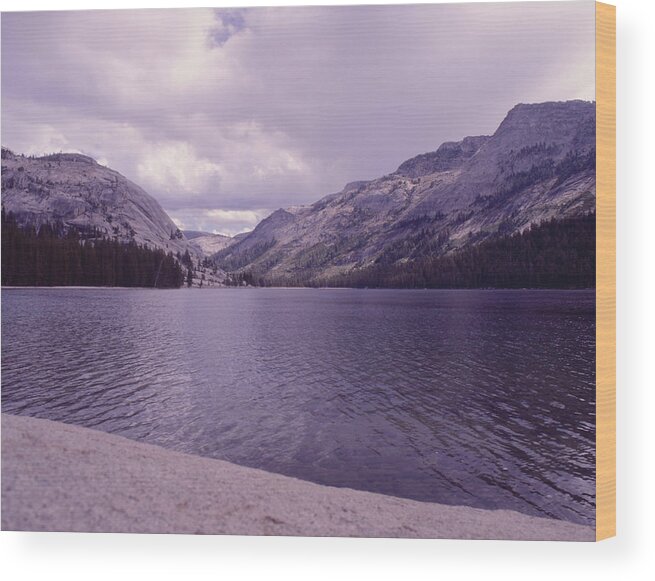 Tranquility Wood Print featuring the photograph Tenaya Lake by Wirehead Arts