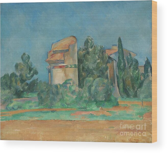 Post-impressionism Wood Print featuring the drawing The Pigeon Tower At Bellevue by Heritage Images
