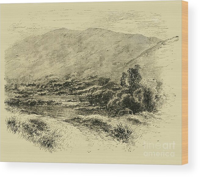 Engraving Wood Print featuring the drawing The Site Of Dodona by Print Collector