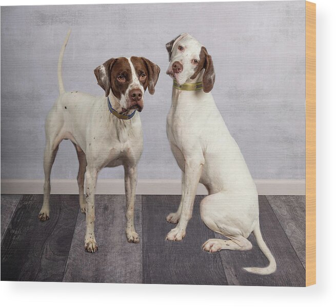 Wood Print featuring the photograph Together #1 by Rebecca Cozart