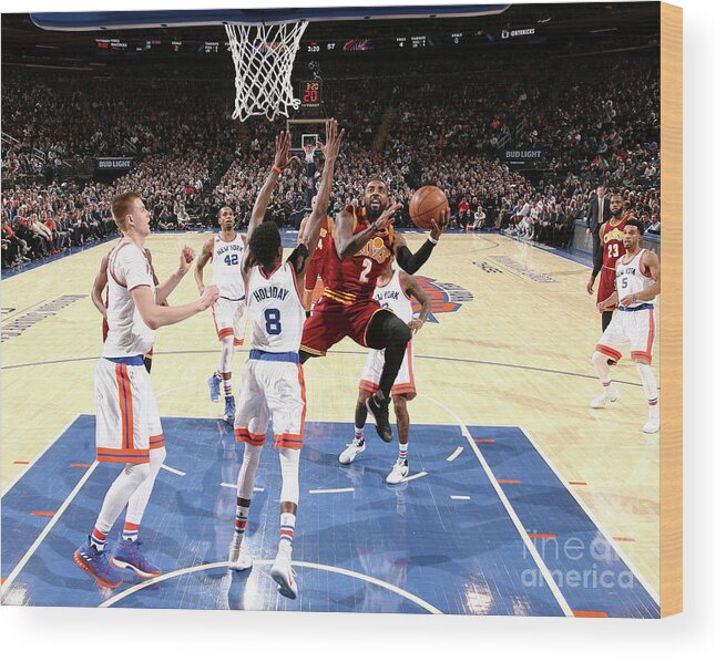 Nba Pro Basketball Wood Print featuring the photograph Kyrie Irving by Nathaniel S. Butler