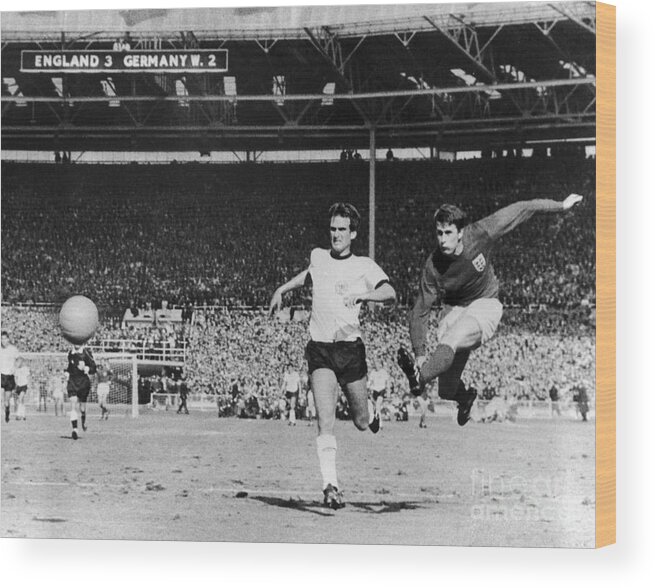 1966 Wood Print featuring the photograph World Cup, 1966 #2 by Granger