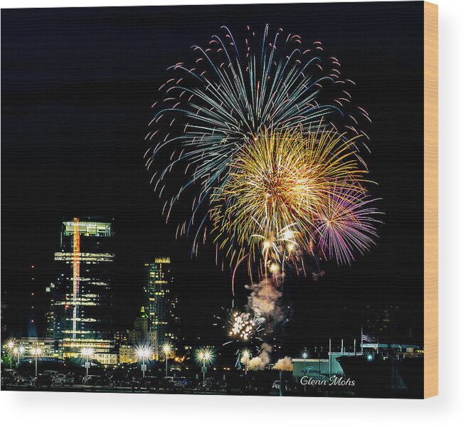 Celebration Wood Print featuring the photograph Celebration by GLENN Mohs