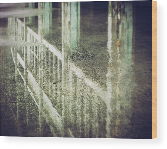  Wood Print featuring the photograph Reflection by Steve Stanger