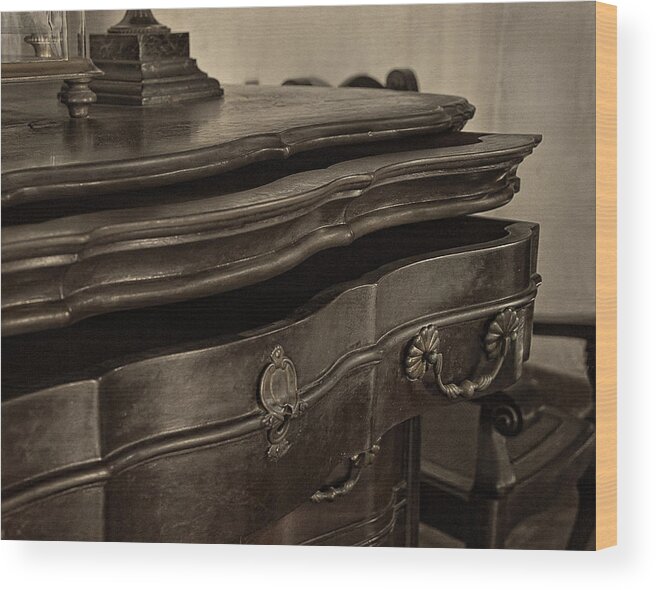 Cuba Wood Print featuring the photograph Secret Drawer by M Kathleen Warren