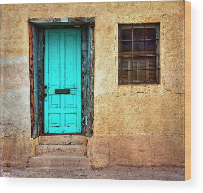 Doors Wood Print featuring the photograph Step Up by Carmen Kern