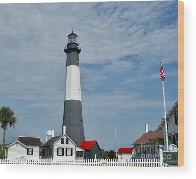  Wood Print featuring the photograph Tybee by Annamaria Frost
