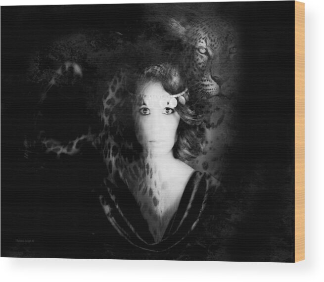 Art Deco Wood Print featuring the photograph Casati by Theresa Tahara