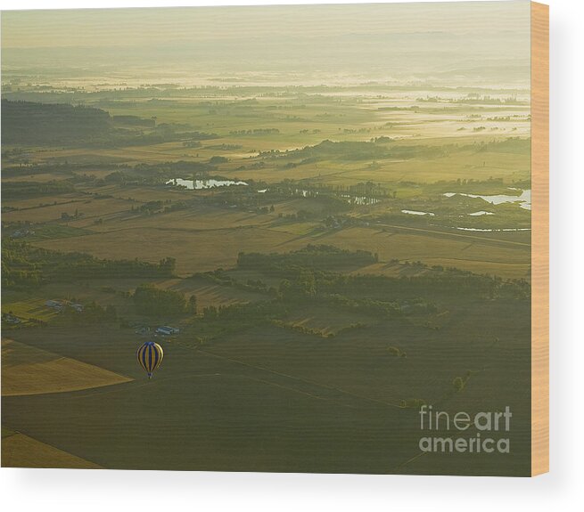 Willamettevalley Wood Print featuring the photograph 7th Heaven by Nick Boren