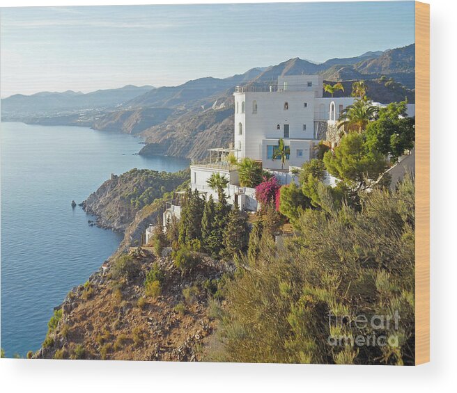 Spain Wood Print featuring the photograph Andalucia coastline by Rod Jones