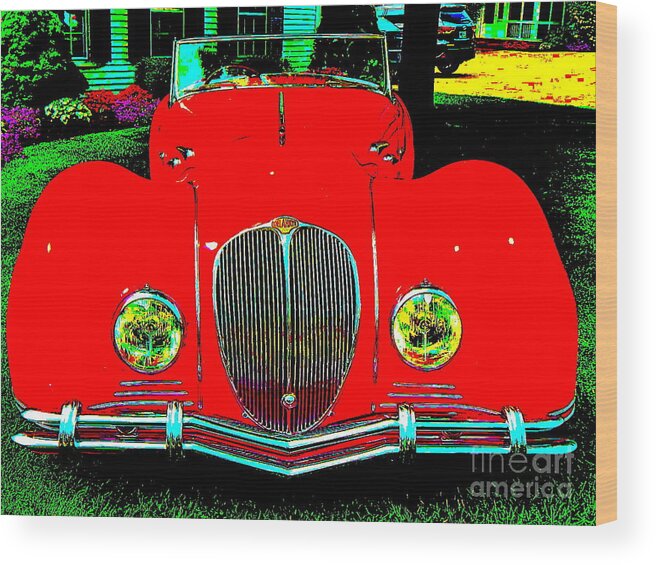Bahre Car Show Wood Print featuring the photograph Bahre Car Show 213 by George Ramos