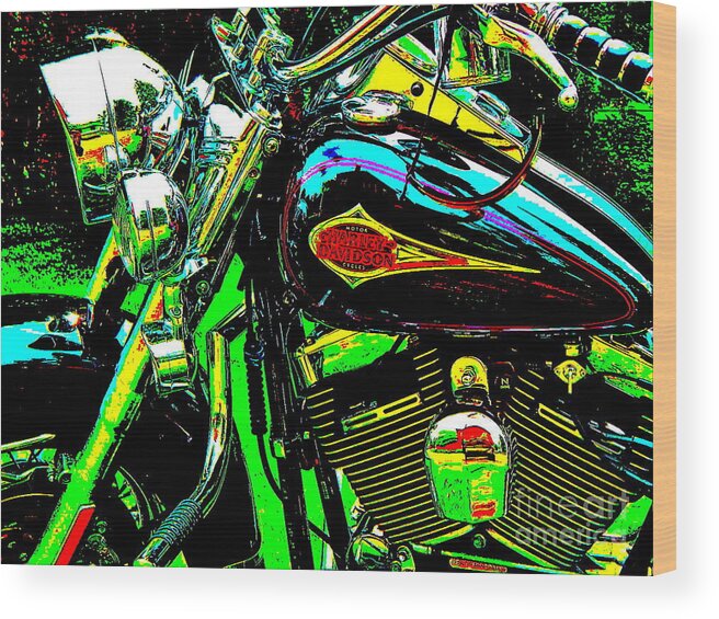 Bahre Car Show Wood Print featuring the photograph Bahre Car Show 223 by George Ramos