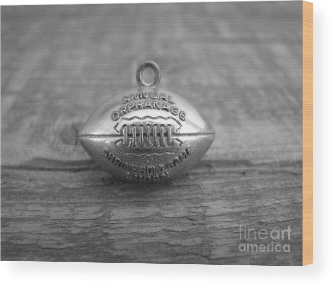Shriner Bowl Game Pendant Wood Print featuring the photograph Bowl Game 2 by Michael Krek