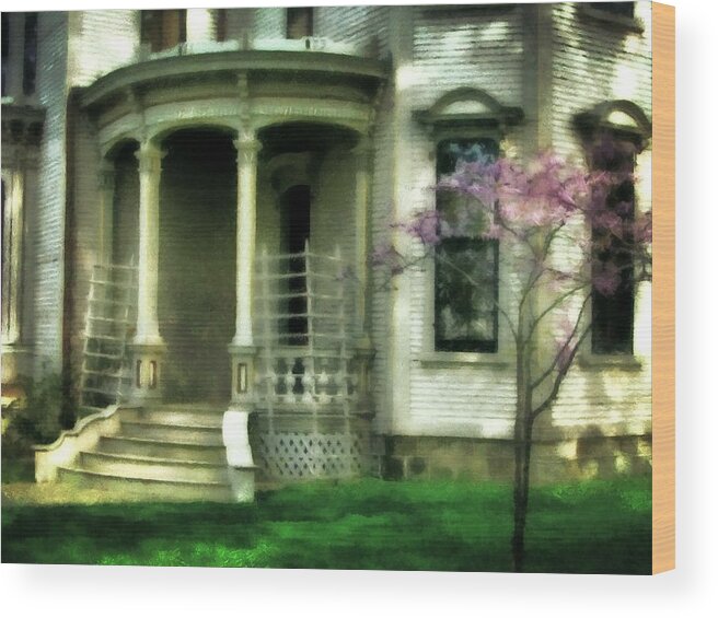 Cappon House Wood Print featuring the photograph Cappon House by Michelle Calkins