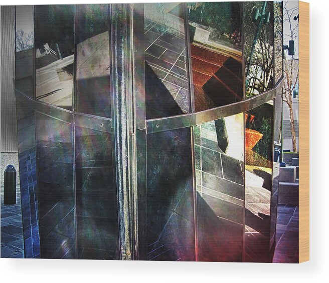 Reflections Wood Print featuring the photograph City Colors by Jessica Levant