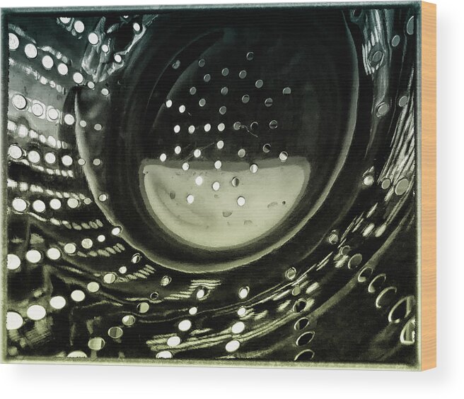 Colander Wood Print featuring the photograph Colander by Jessica Levant