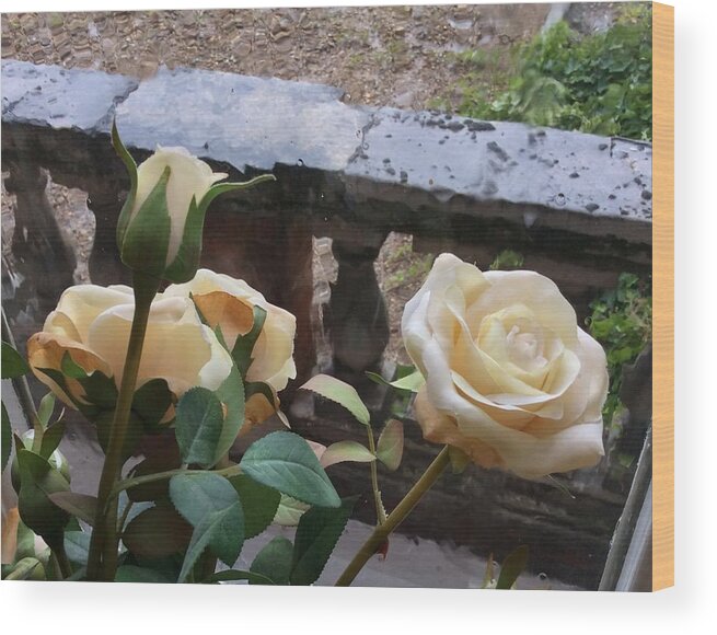 Rose Wood Print featuring the photograph English Country Manor by Kate Gibson Oswald