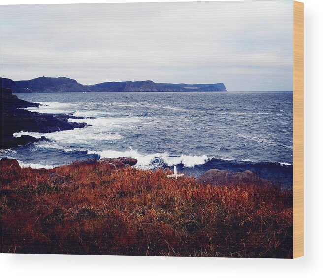 By The Sea Wood Print featuring the photograph Forever By The Sea by Zinvolle Art