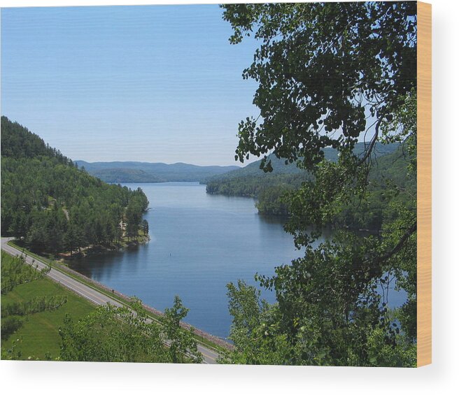 Lake Wood Print featuring the photograph Great Sacandaga Lake by Monroe Payne