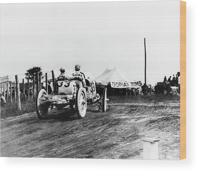 1911 Wood Print featuring the photograph Indianapolis 500, 1911 by Granger