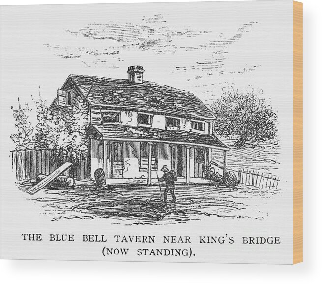 1720s Wood Print featuring the photograph NEW YORK: TAVERN, c1725 by Granger