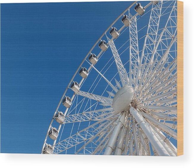 Canada Wood Print featuring the photograph Niagara Sky Wheel by Rob Amend