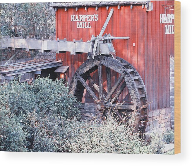 Mill Wood Print featuring the photograph Old Mill by George DeLisle