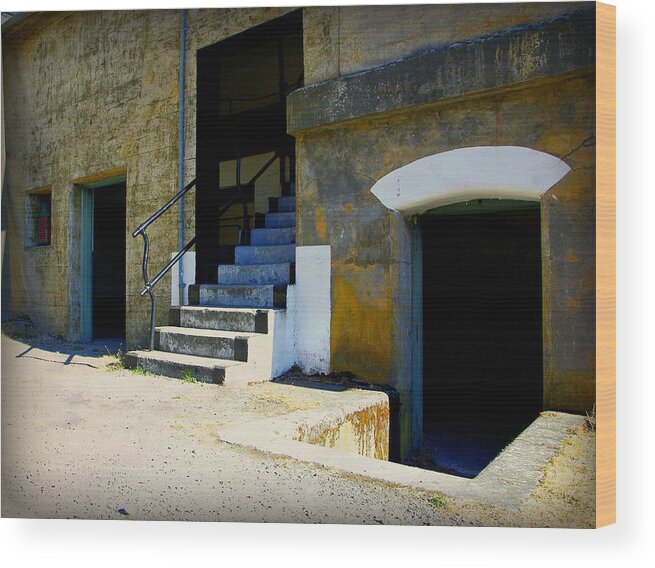 Building Wood Print featuring the photograph Shades of the Past by Marilyn Wilson