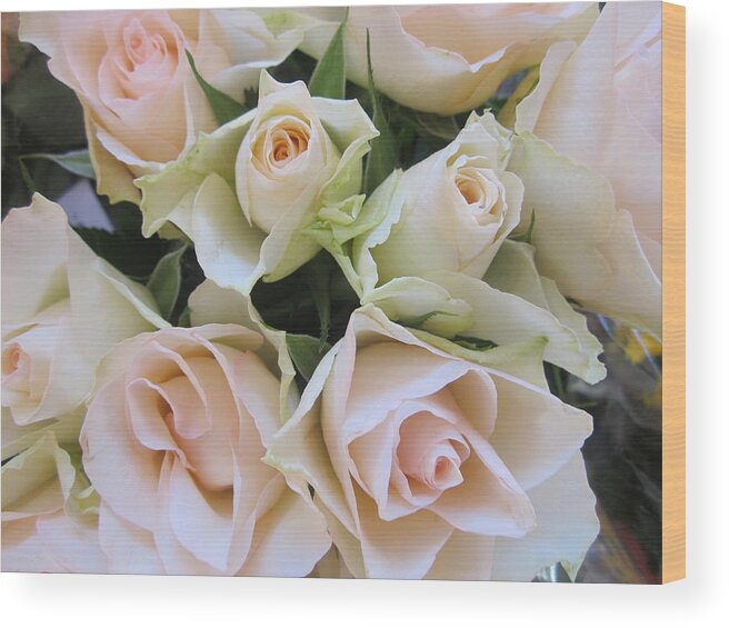 Flowerromance Wood Print featuring the photograph Smoothly by Rosita Larsson
