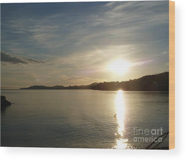 Rogerio Mariani Wood Print featuring the photograph Sound of the Island by Rogerio Mariani