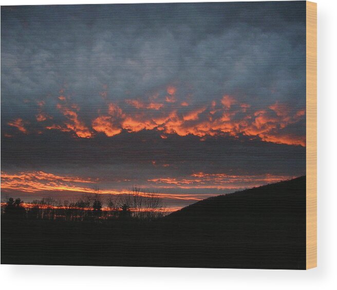 Landscape Wood Print featuring the photograph Thors Slumber by Jack Harries