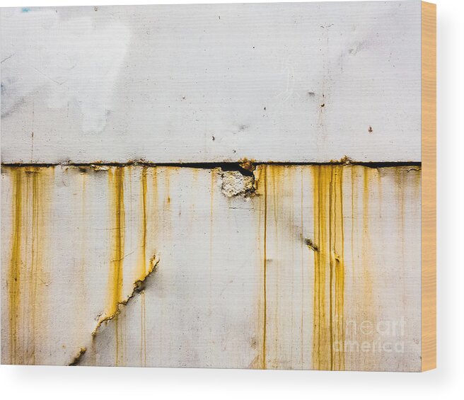 Abstract Wood Print featuring the photograph Turbulence by Silvia Ganora