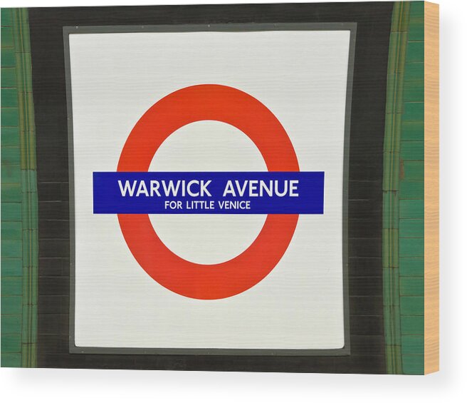 Warwick Avenue Wood Print featuring the photograph Warwick Station by Keith Armstrong