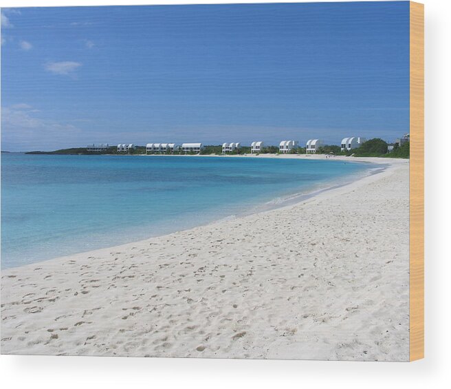  Wood Print featuring the photograph Anguilla #2 by Mark Norman