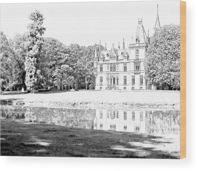 Europe Wood Print featuring the photograph Chateau Aertrycke Torhout Belgium #2 by Joseph Hendrix