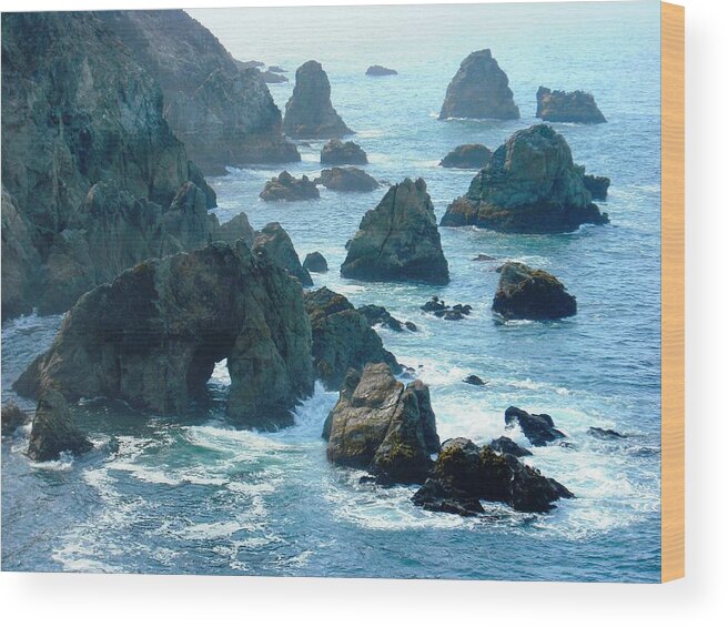  Wood Print featuring the photograph Bodega Bay by Kelly Manning