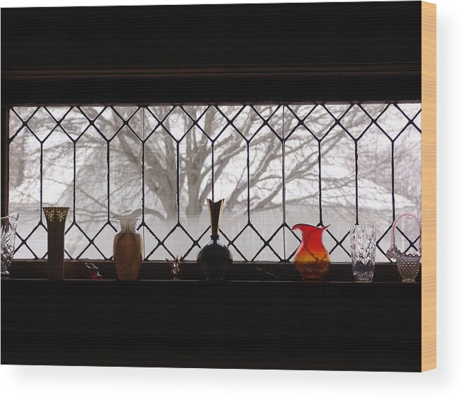 Stained Glass Wood Print featuring the photograph Gothic by Kevin Callahan