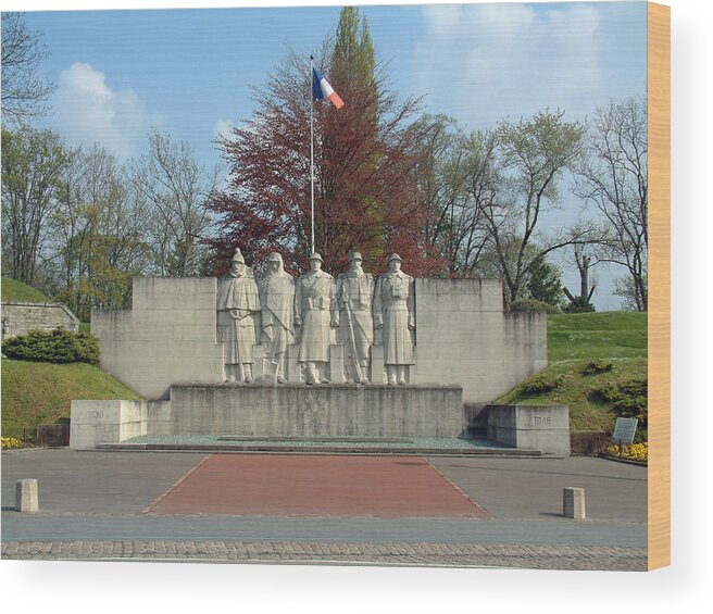 Europe Wood Print featuring the photograph Verdun World War I Memorial by Joseph Hendrix