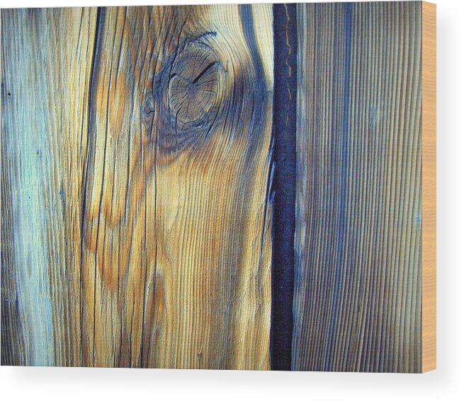 Wood Wood Print featuring the photograph Weathered by Donna Spadola