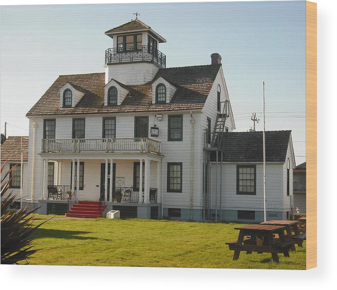 Westport Wood Print featuring the photograph Westport Maritime Museum by Kelly Manning