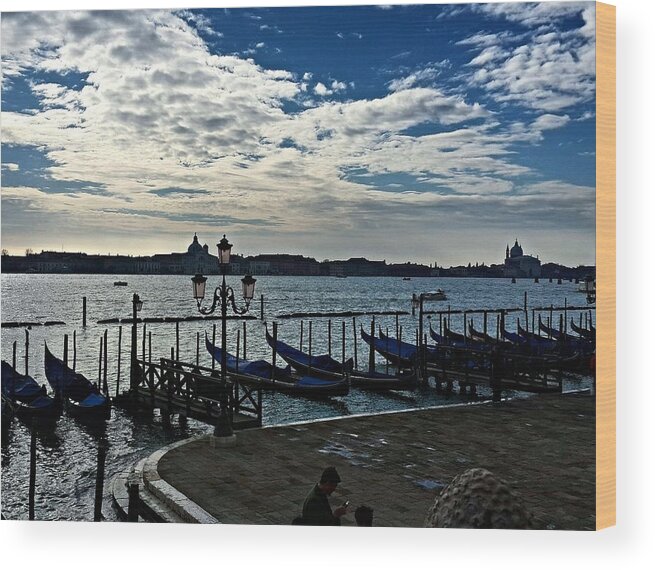  Wood Print featuring the photograph Venice Italy #1 by Lush Life Travel