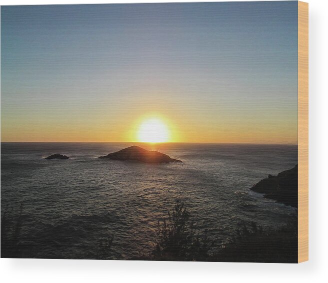 Sunset Wood Print featuring the photograph Sunset #17 by Cesar Vieira