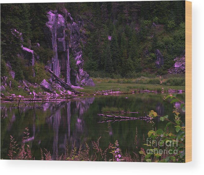 Art For The Wall...patzer Photography Wood Print featuring the photograph 523 Am by Greg Patzer
