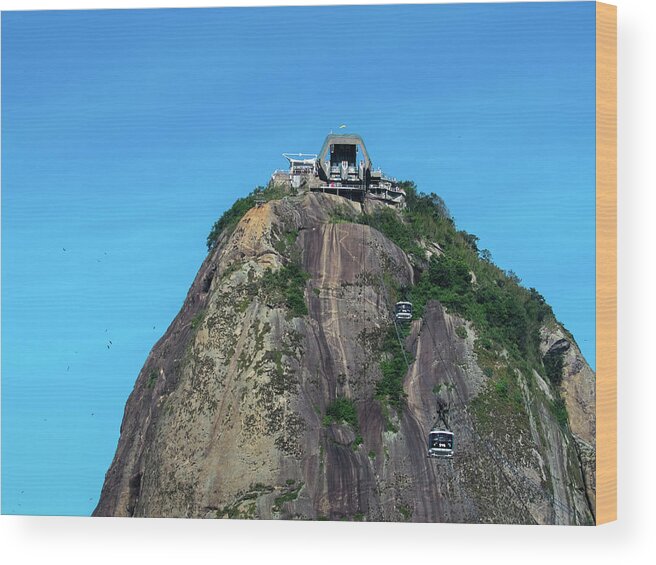 Riodejaneiro Wood Print featuring the photograph Rio de Janeiro #64 by Cesar Vieira