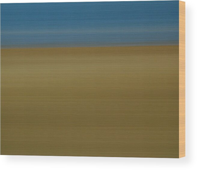Landscape Wood Print featuring the photograph Abstract Seascape 2 by Juergen Roth