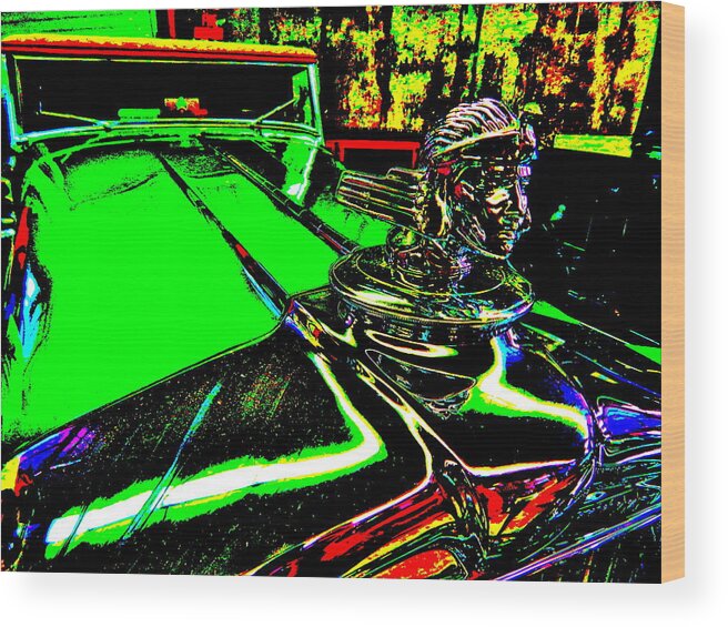 Bahre Car Show Wood Print featuring the photograph Bahre Car Show II 24 by George Ramos